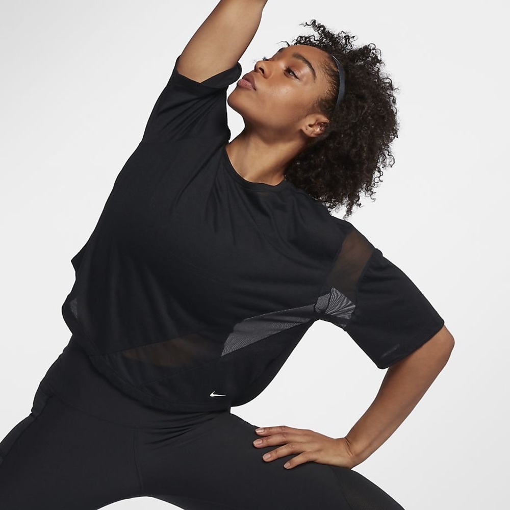 Nike Studio Women's Short Sleeve Training Top